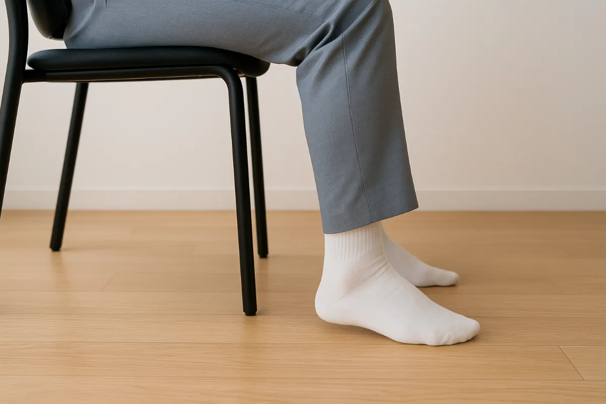 久坐成隱形殺手 「抖腳」啟動第二心臟